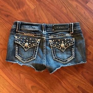 LA Idol Jean Shorts